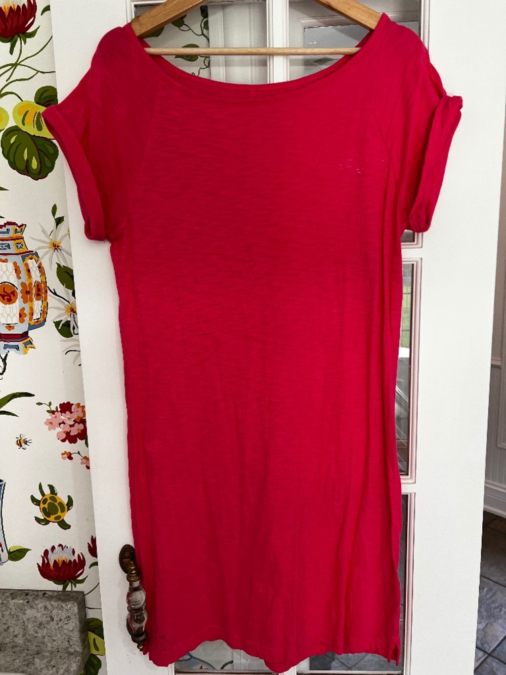 Lilly Pulitzer Hot Pink Pima Cotton Burnout Light Medium